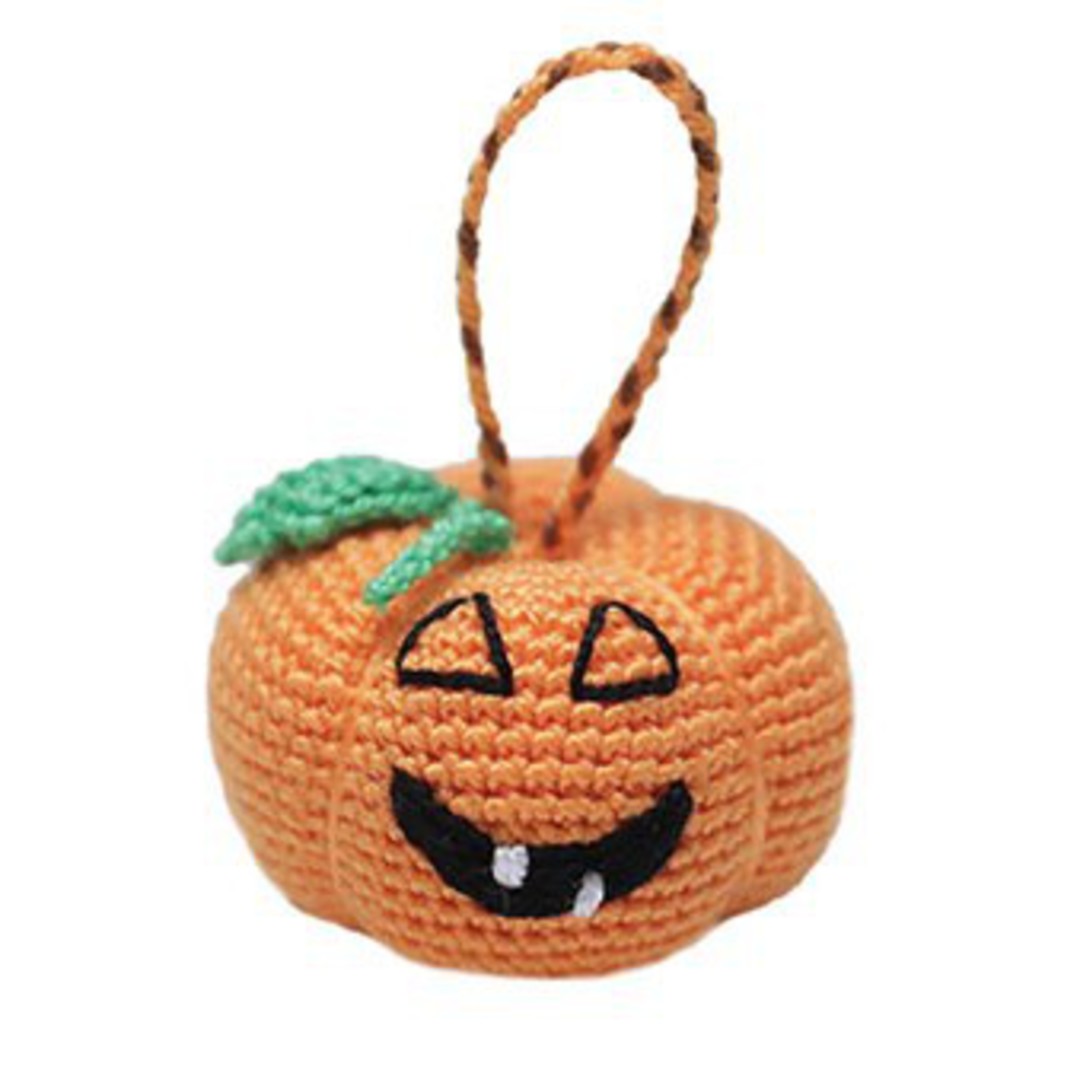 Mini Crocheted Pumpkin image 0
